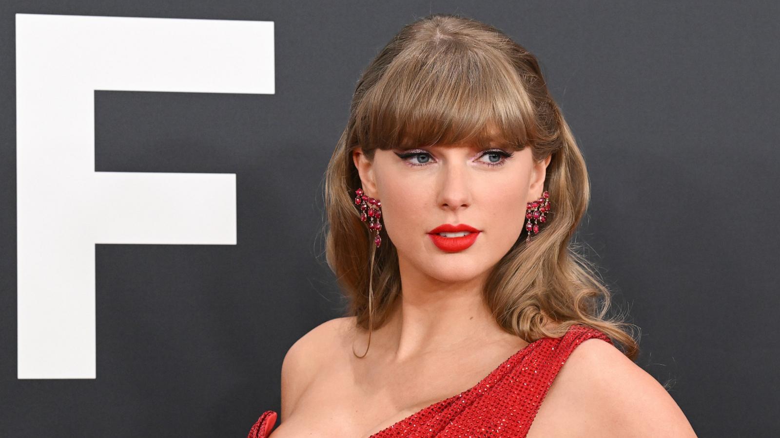 Taylor Swift at The 67th Annual Grammy Awards, Feb. 2, 2025, in Los Angeles.