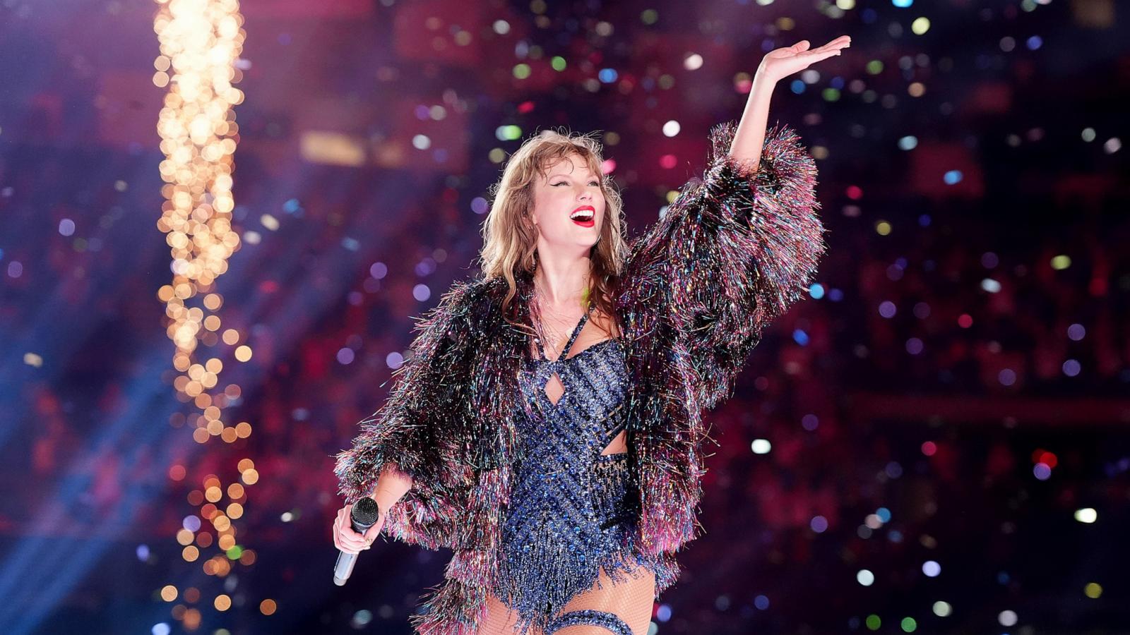 PHOTO: Taylor Swift performs onstage during "Taylor Swift | The Eras Tour" at Caesars Superdome on Oct. 25, 2024, in New Orleans.