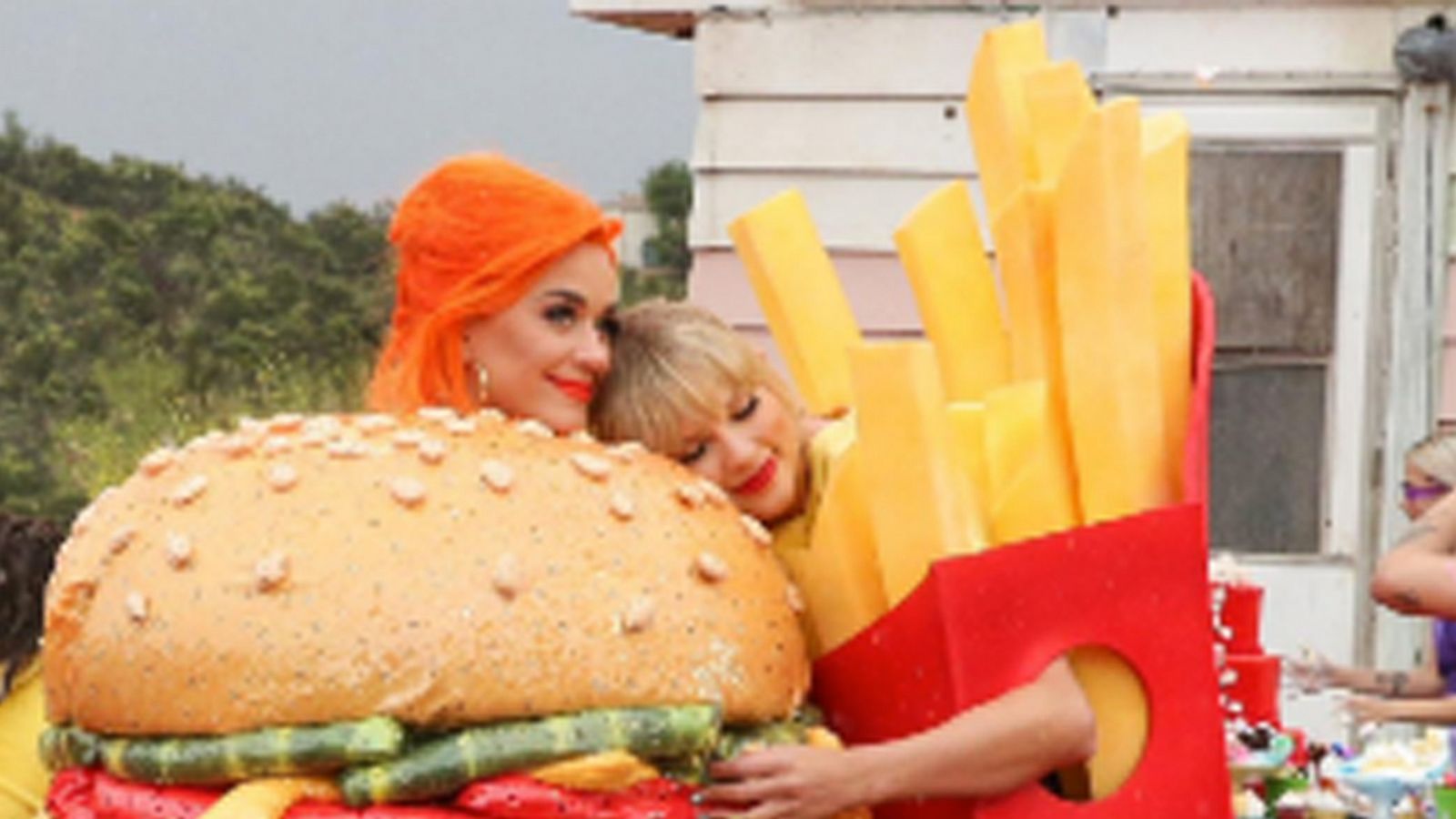 PHOTO: Katy Perry shared these images from Taylor Swift's video on Twitter.