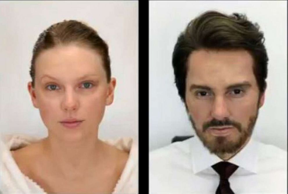 PHOTO:Taylor Swift before makeup and after for her new music video "The Man." 