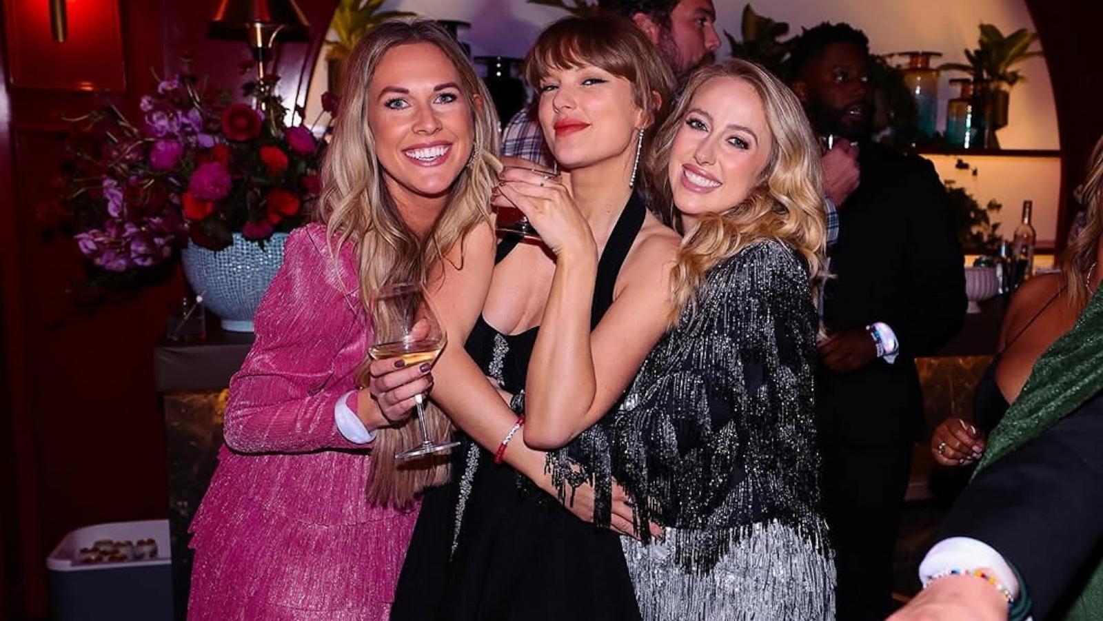 PHOTO: Lyndsay Bell, Taylor Swift and Brittany Mahomes in a photo Mahomes shared to Instagram on Dec. 18, 2024.