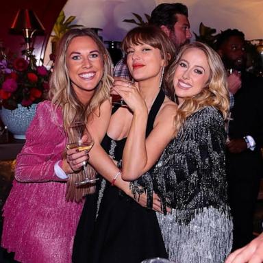 PHOTO: Lyndsay Bell, Taylor Swift and Brittany Mahomes in a photo Mahomes shared to Instagram on Dec. 18, 2024.