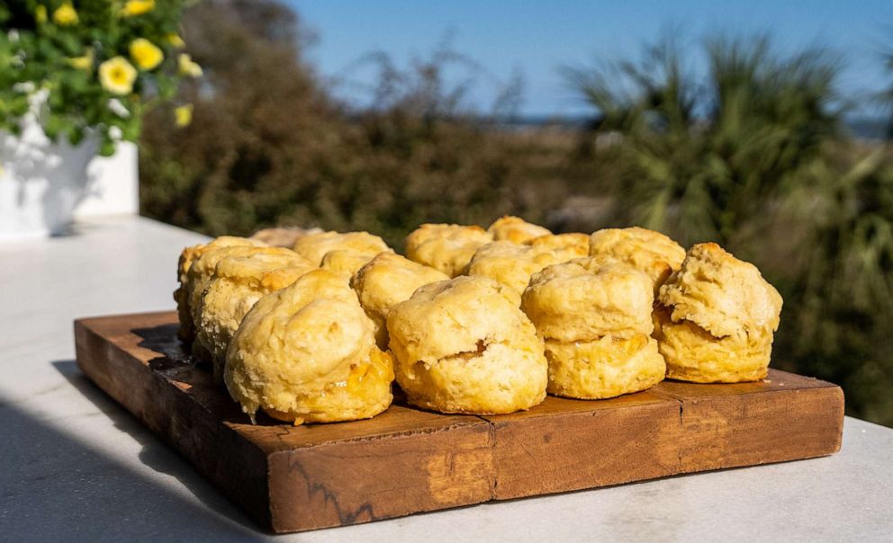 PHOTO: Biscuits with fresh Milo's sweet tea-infused jam.