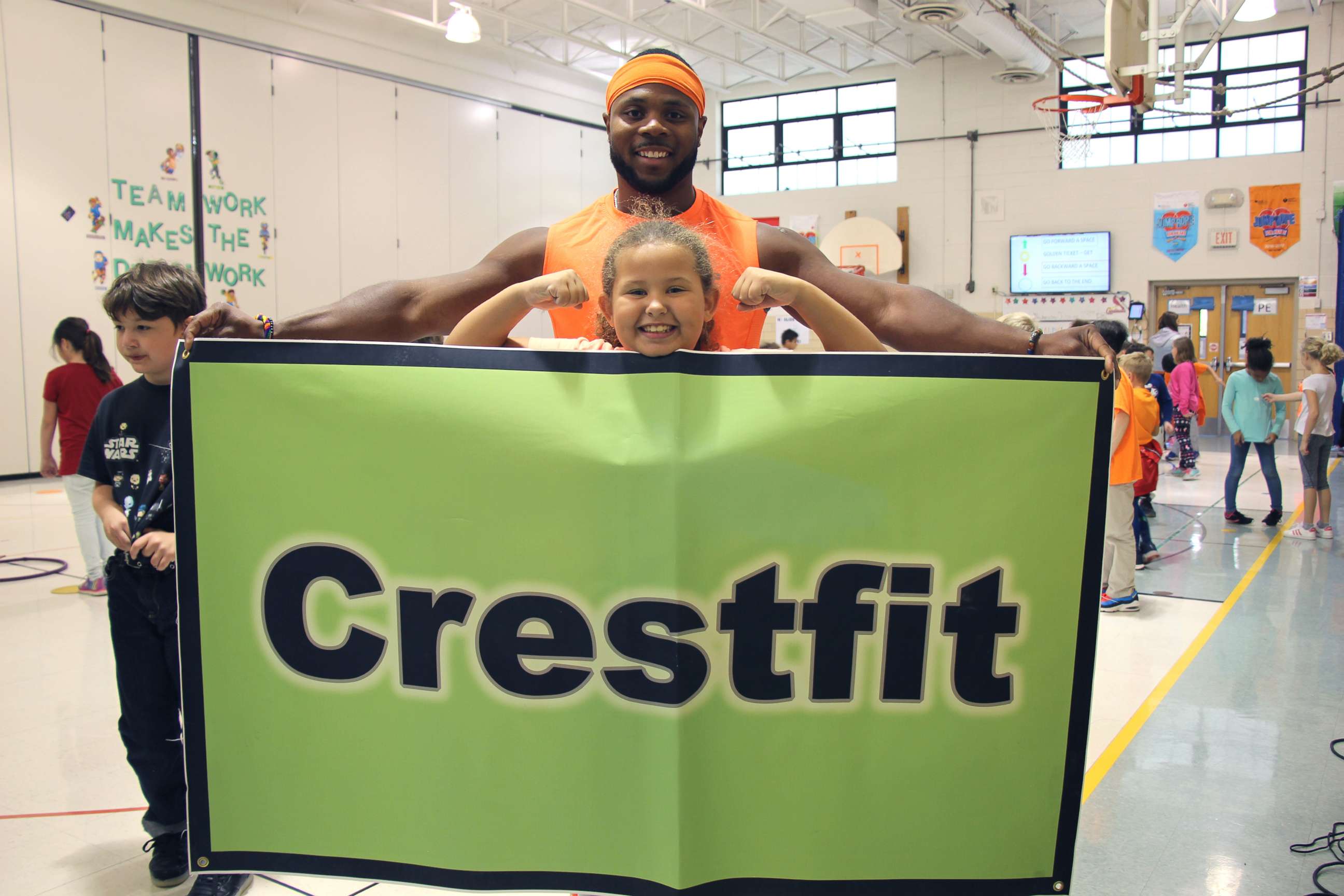 PHOTO: Darrion Cockrell, Missouri's Teacher of the Year, is a physical education teacher at Crestwood Elementary School.