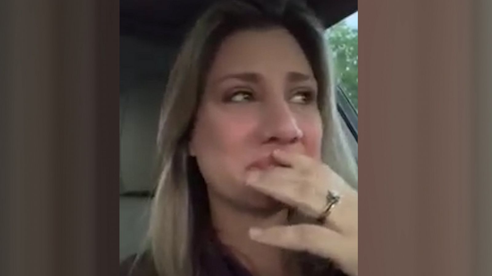 PHOTO: Terry Kinder, a 7th grade civics teacher at Bellview Middle School Florida, recorded herself on Sept. 10 before class. She shared the footage on Facebook in hopes her district would make changes amid COVID-19.