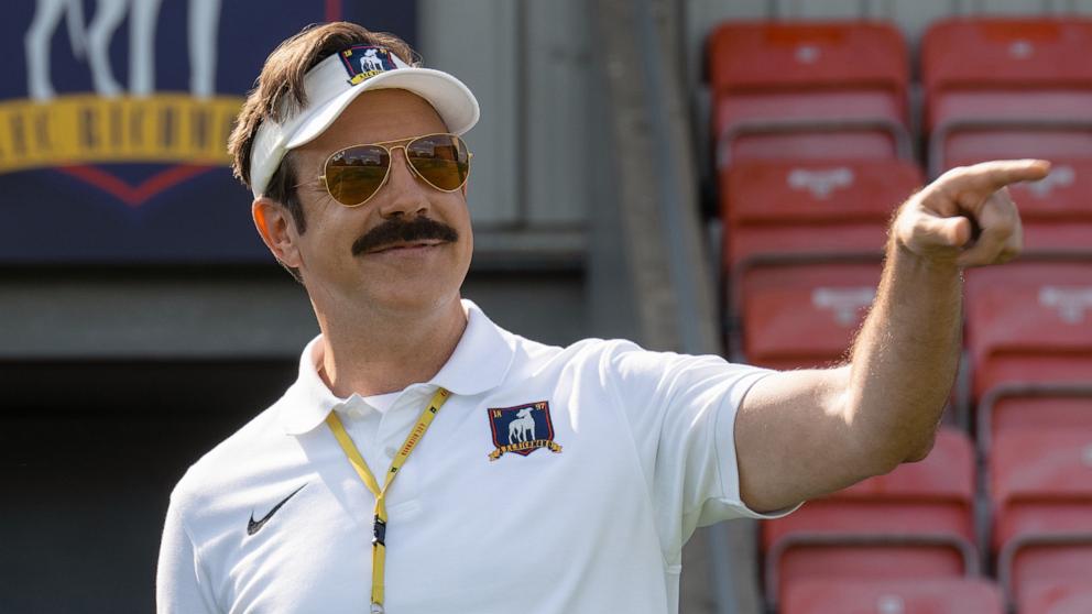 PHOTO: Jason Sudeikis in a scene from season 4 of "Ted Lasso." 