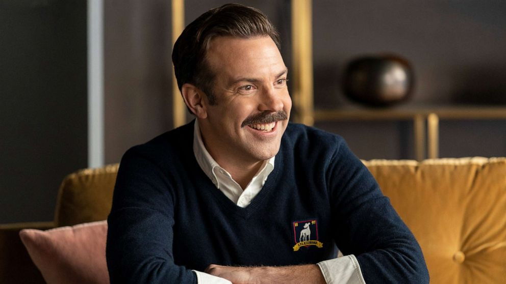 USA Leather Factory Ted Lasso Jason Sudeikis Blue Velvet Jacket