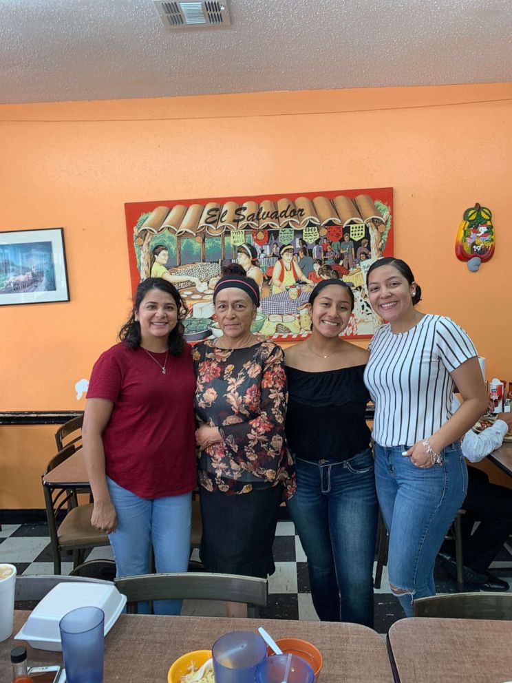 PHOTO: Alondra Carmona of Houston, Texasis pictured with her mom, Martha Zepeda, and sisters, Claudia Perez, 35 and Briceyda Zepeda, 21.