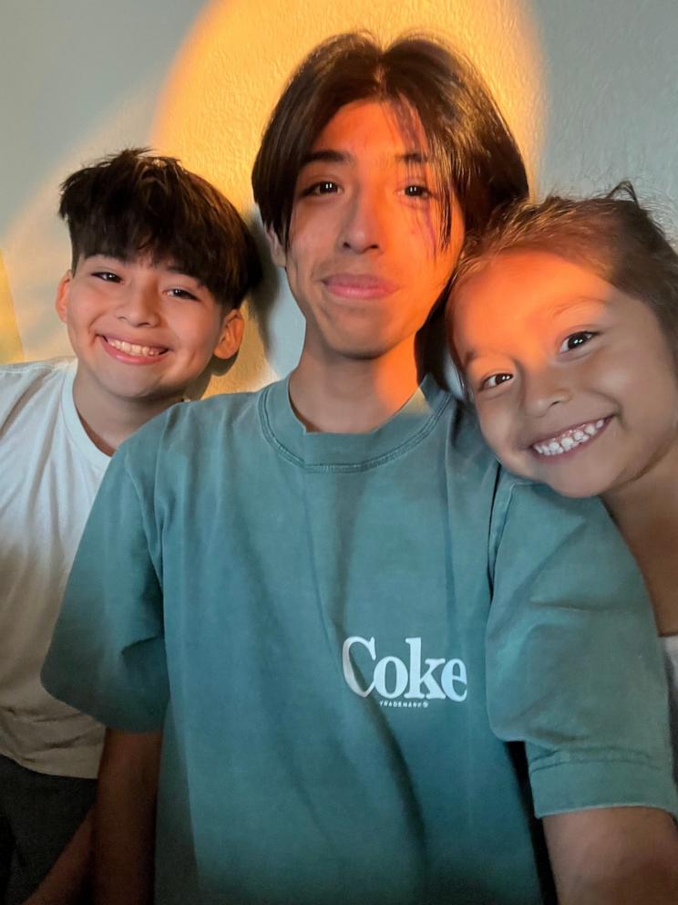 PHOTO: Matthew, pictured with his siblings, told “Good Morning America” he feels grateful to be alive after he collapsed while at a school event.