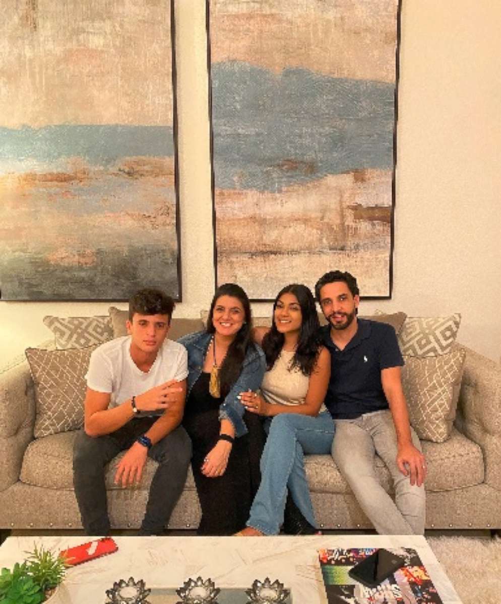 PHOTO: In a now-viral video seen by millions, Ana Mello, 20, of Coconut Creek, Florida, shared her and her 17-year-old brother Lucas' reaction after her parents' big reveal. Mom Vanessa Mello, 45, and dad Jocelyn Mello, 42, are expecting in July 2021.