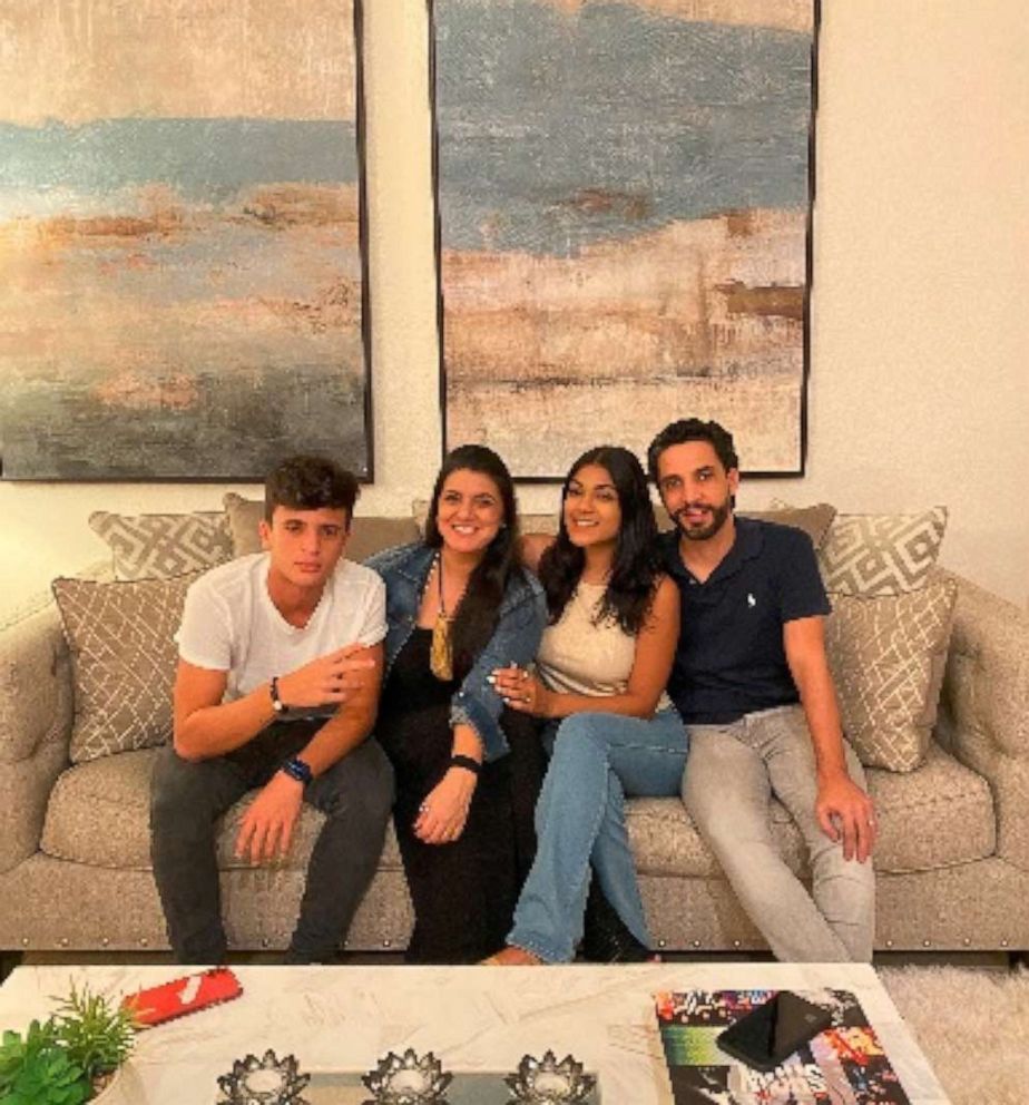 PHOTO: In a now-viral video seen by millions, Ana Mello, 20, of Coconut Creek, Florida, shared her and her 17-year-old brother Lucas' reaction after her parents' big reveal. Mom Vanessa Mello, 45, and dad Jocelyn Mello, 42, are expecting in July 2021.