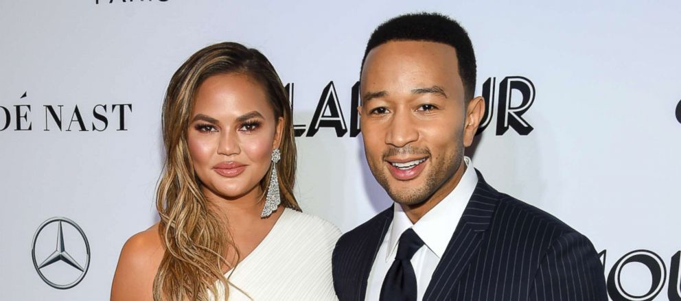 PHOTO: Chrissy Teigen and John Legend, attend the Glamour Women of the Year Awards, Nov. 12, 2018, in New York. 