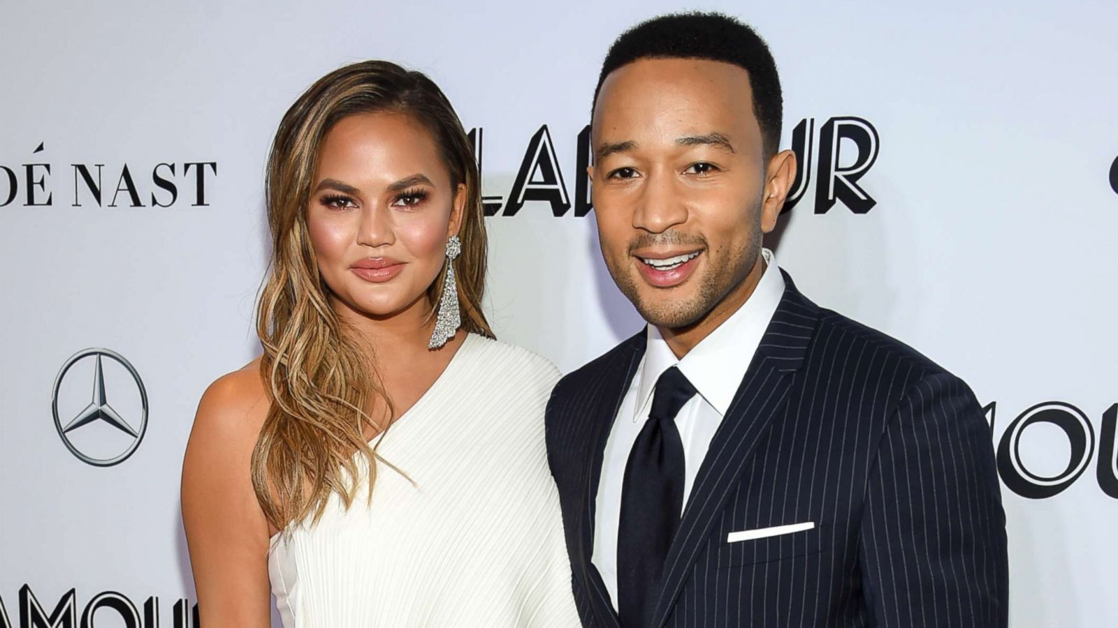 PHOTO: Chrissy Teigen and John Legend, attend the Glamour Women of the Year Awards, Nov. 12, 2018, in New York.