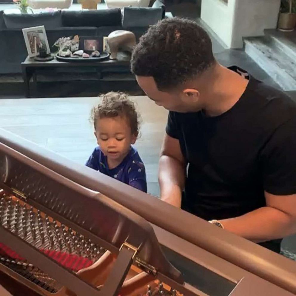 Chrissy Teigen Shares Adorable New Family Snaps and Clips