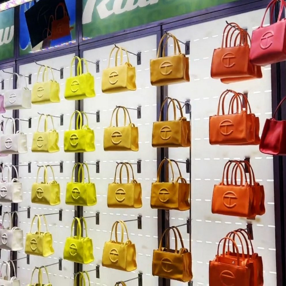 Telfar bags take over Brooklyn at Rainbow pop-up shop during New York ...