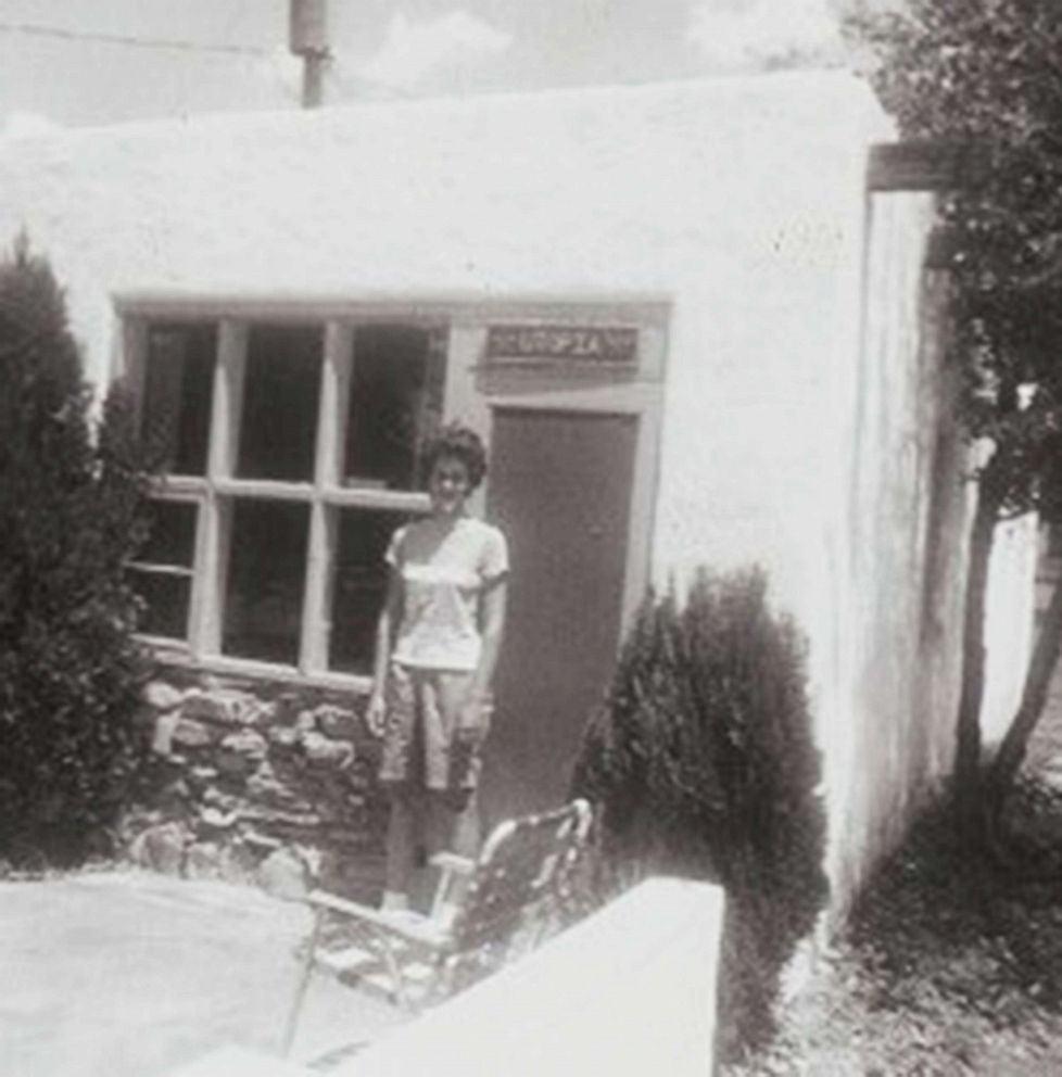 PHOTO: Dr. Temple Grandin as a teenager at her family's horse ranch where she spent much of her time