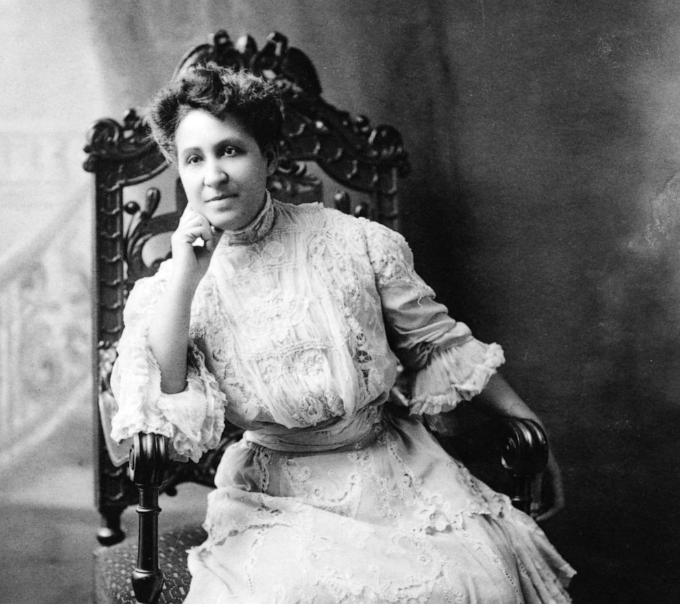 PHOTO: Portrait of American Civil Rights and Women's Suffrage activist and journalist Mary Church Terrell (1863 - 1954), late 19th century. 