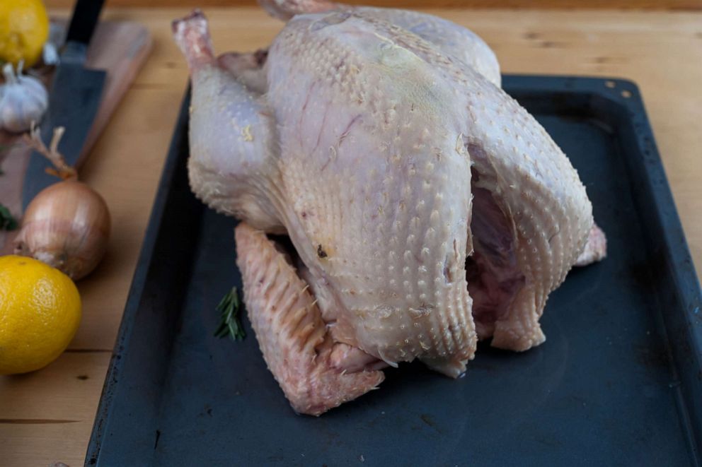 PHOTO: Raw turkey in an undated stock photo. 