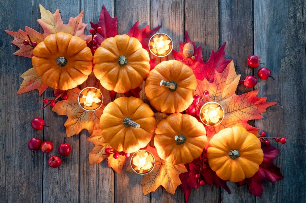 PHOTO: Thanksgiving decorations are shown in this undated file photo.