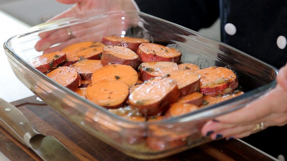 VIDEO: Thanksgiving guests will love these citrus and herb sweet potatoes more than turkey