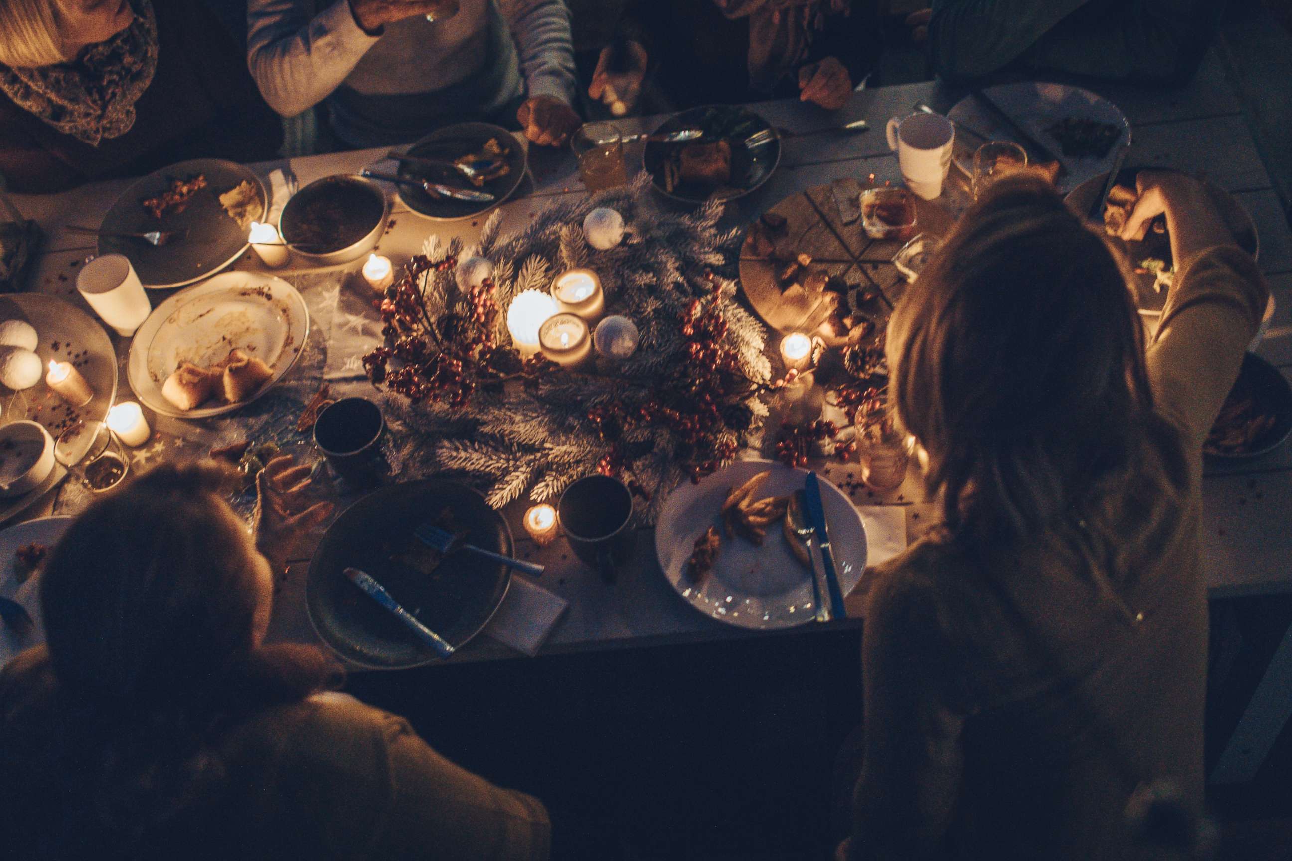 PHOTO: An undated stock photo of a Thanksgiving dinner. 