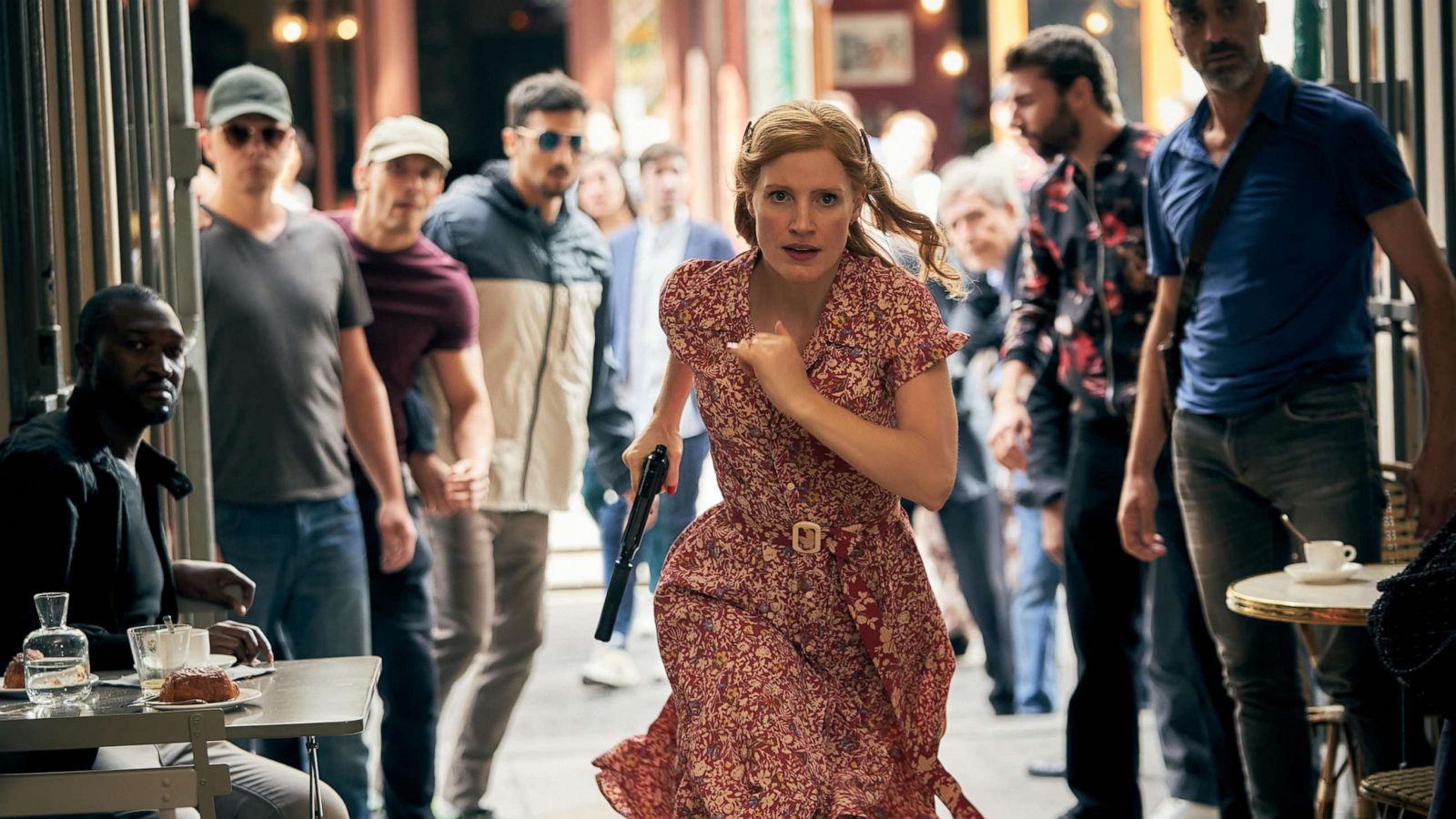 PHOTO: Jessica Chastain as Mason "Mace" Brown in a scene from "The 355" movie.