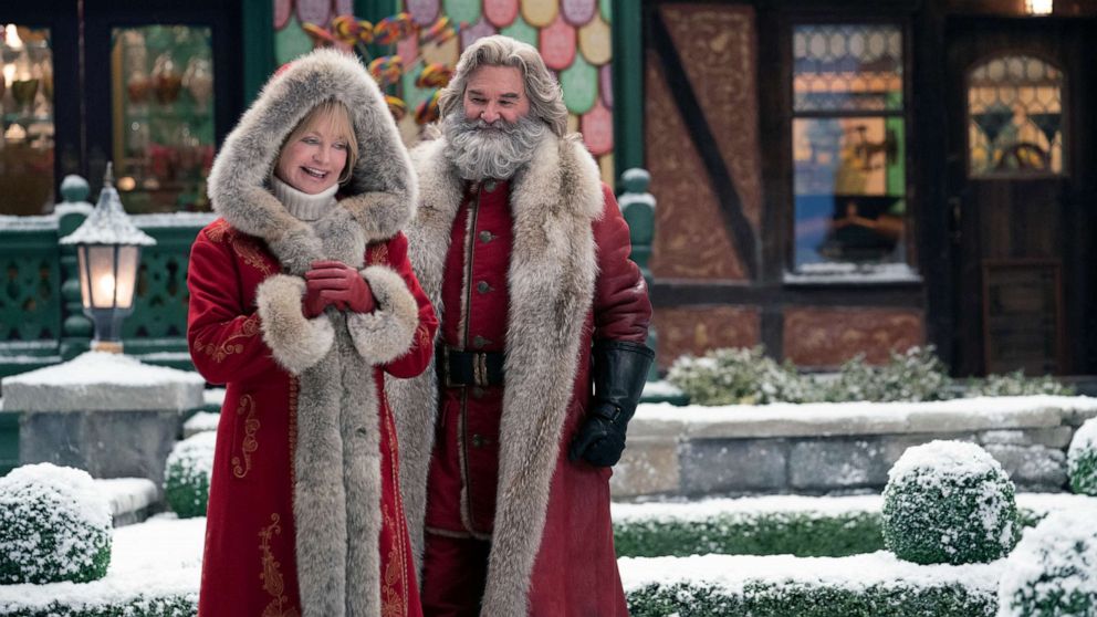 PHOTO: Goldie Hawn and Kurt Russell in a scene from "The Christmas Chronicles: Part 2."