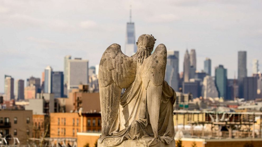 PHOTO: "Hymn to the City" is a collaboration between Death of Classical, The Green-Wood Cemetery and the New York Philharmonic.