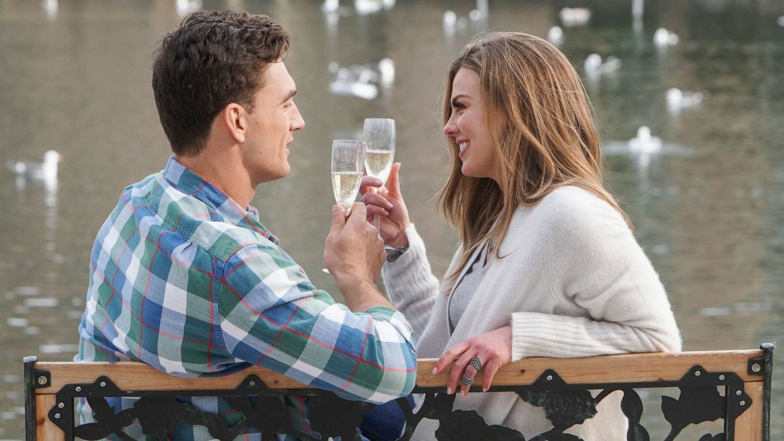 PHOTO: A scene with Tyler C and Hannah Brown from "The Bachelorette."