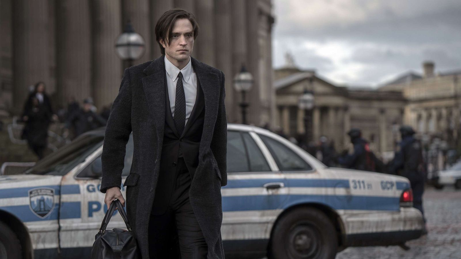 PHOTO: Robert Pattinson as Bruce Wayne in a scene from "The Batman."