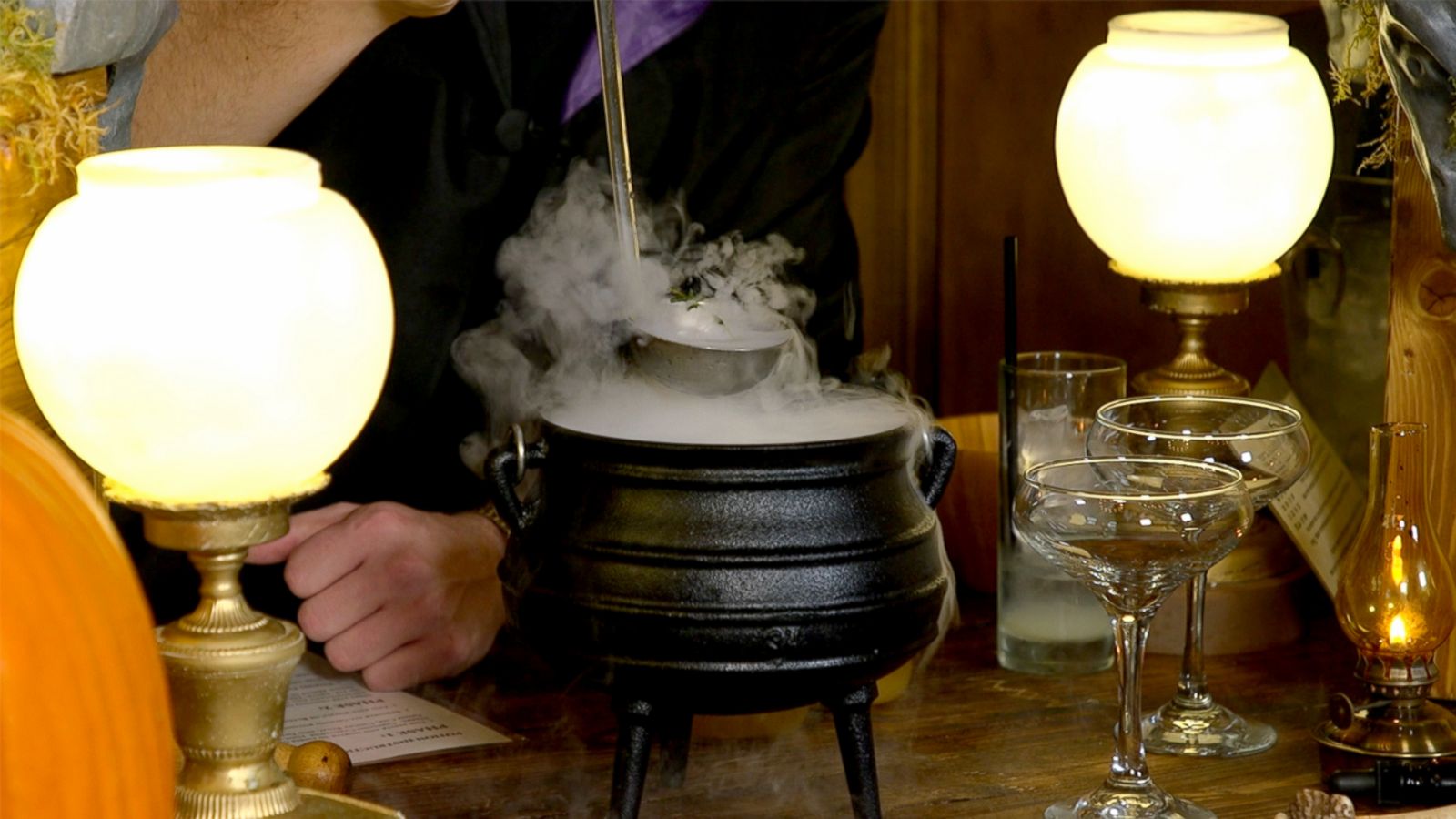 PHOTO: Stir up your own wicked cocktail at The Cauldron in New York City.