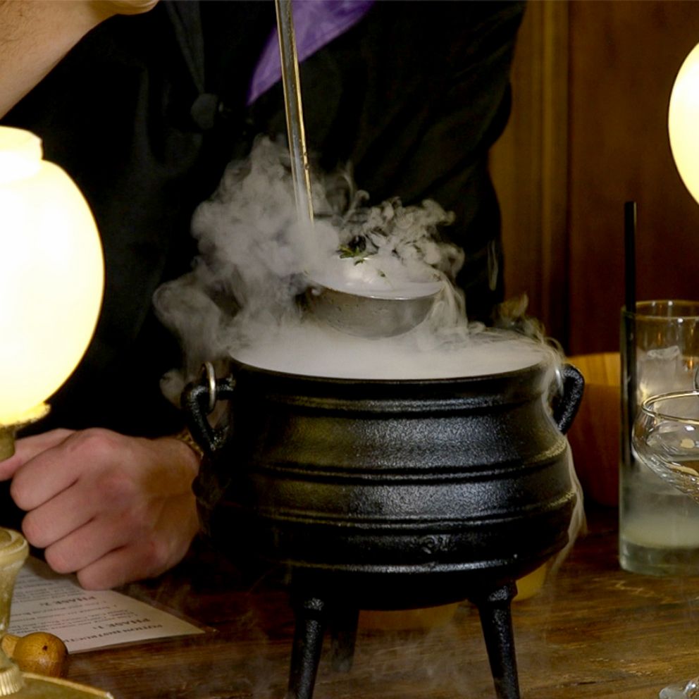 VIDEO: Brew your own 'potions' this Halloween in this magical mixology class