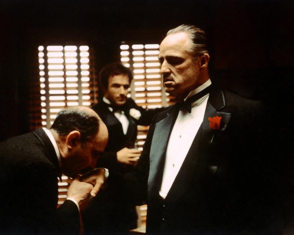 PHOTO: Scene from "The Godfather."