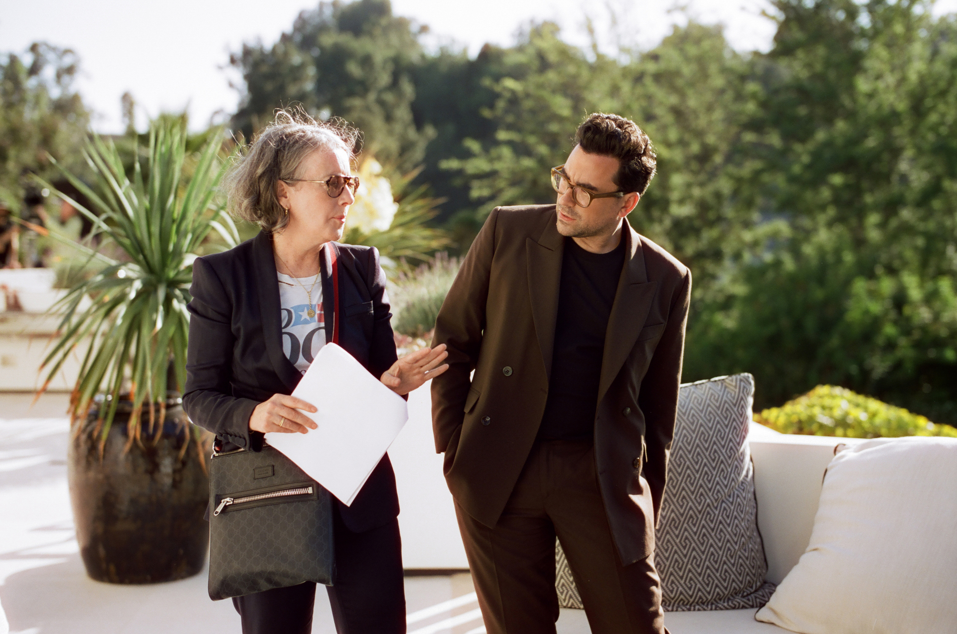 PHOTO: Jane Adams and Dan Levy in a scene from "The Idol."