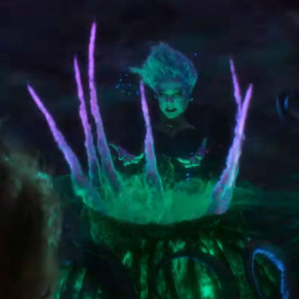 the little mermaid ursula transformation