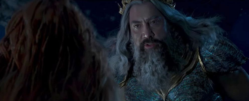 PHOTO: Javier Bardem appears as King Triton in the upcoming movie "The Little Mermaid."
