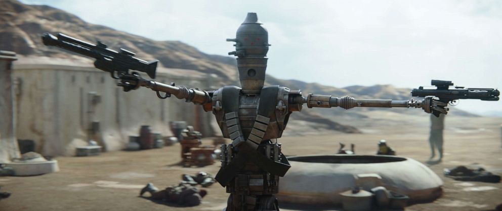 PHOTO: Taika Waititi voices IG-11 in "The Mandalorian," on Disney+.