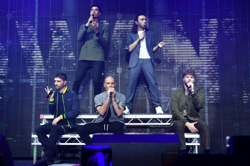PHOTO: The Wanted perform during HITS Radio's HITS Live 2021 at Resorts World Arena, Nov. 20, 2021 in Birmingham, England.