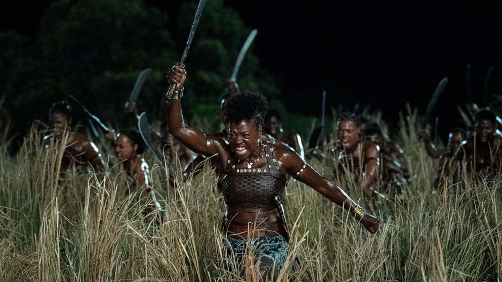 PHOTO: Viola Davis stars as Nanisca in TriStar Pictures' "The Woman King".