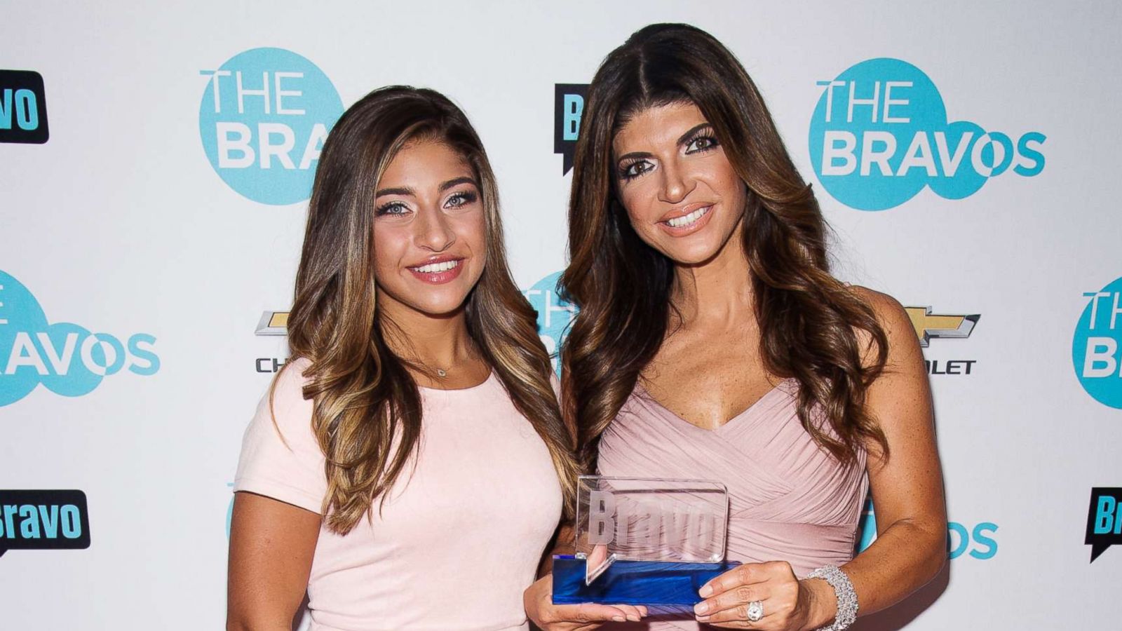 PHOTO: Gia Giudice, Teresa Giudice arrive at The Bravos, July 18, 2016 in New York.