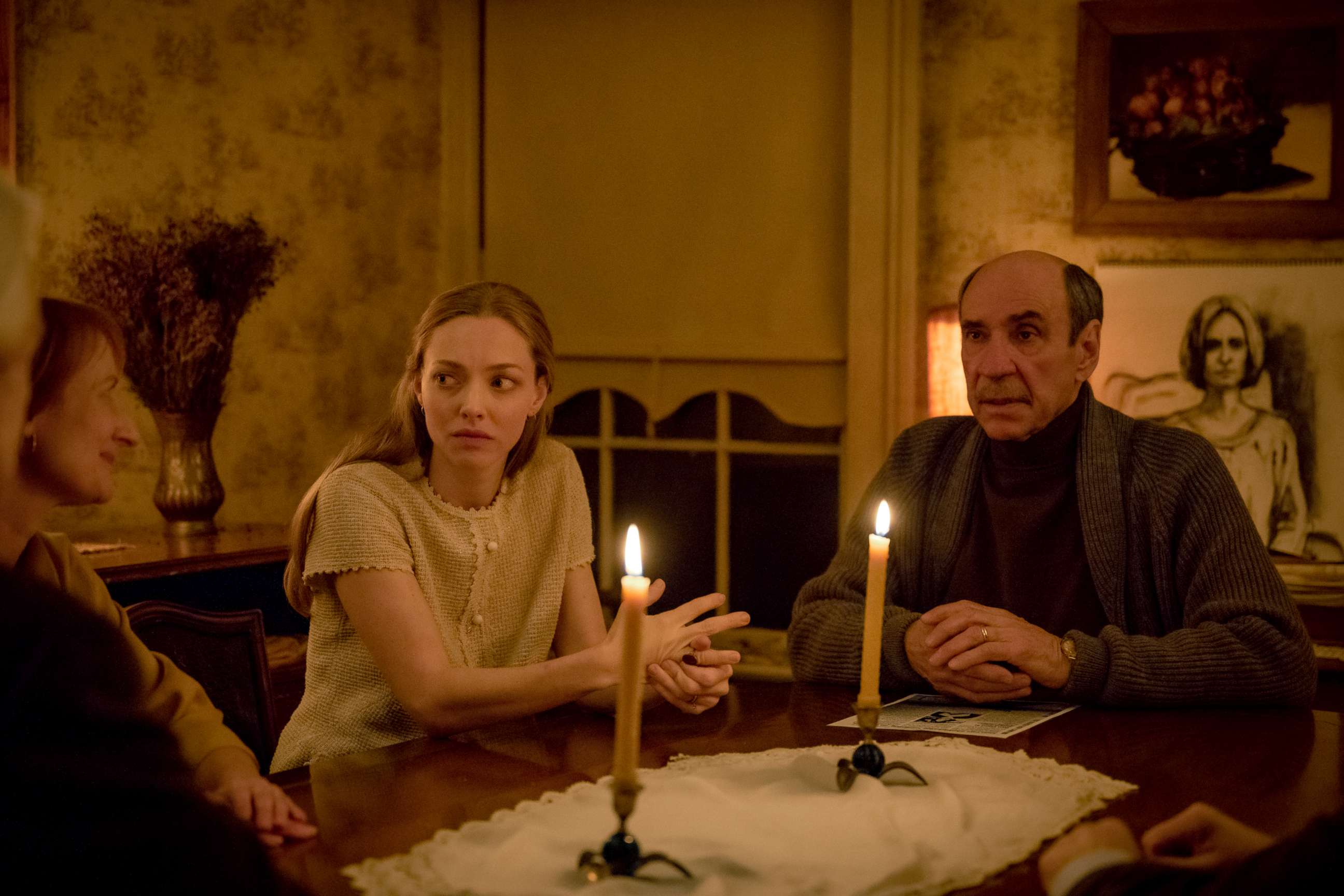 PHOTO: Amanda Seyfried, as Catherine Clare, and F. Murray Abraham, as Floyd DeBeers, in a scene from "Things Heard and Seen."