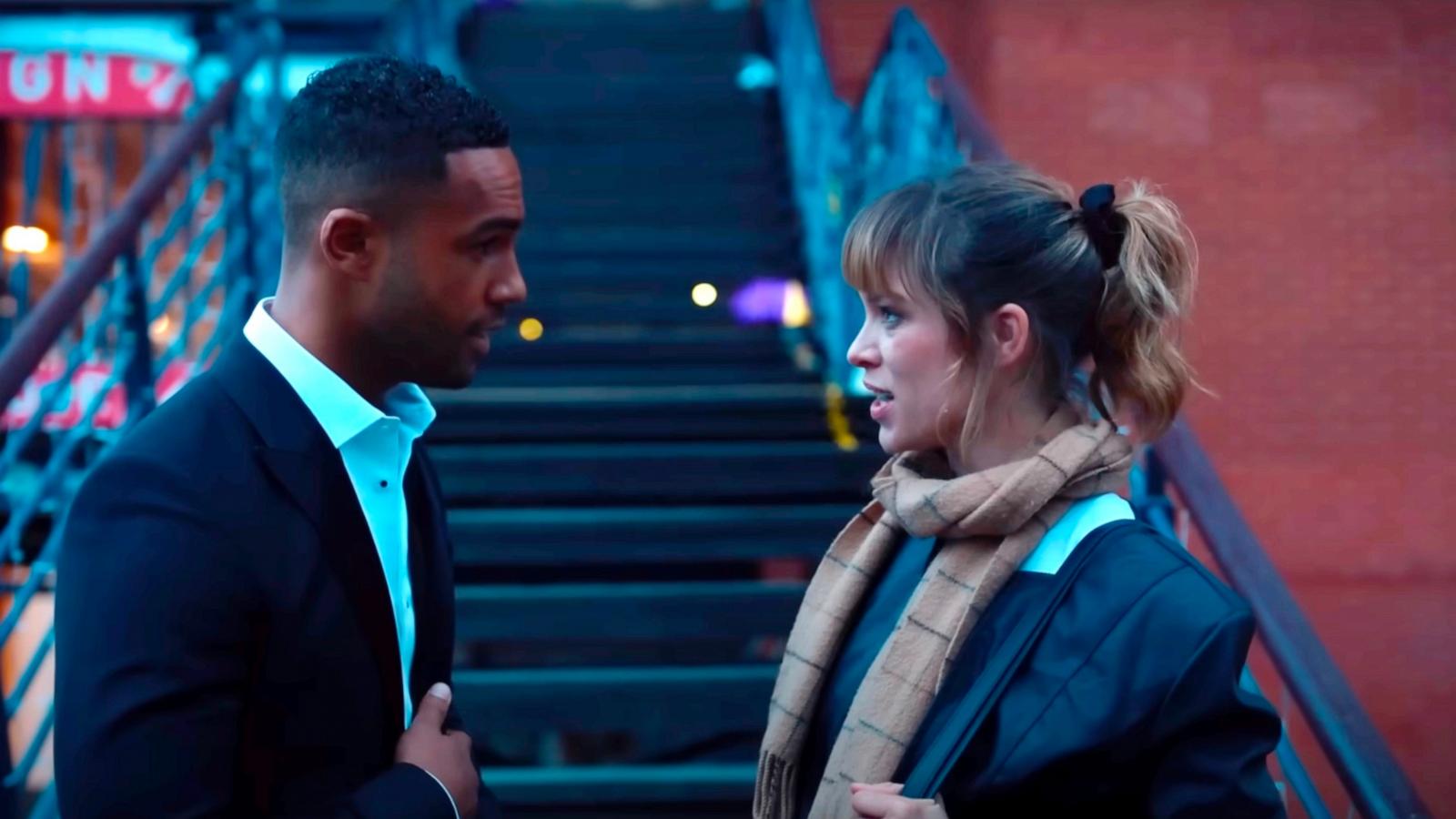 PHOTO: Sophie Cookson and Lucien Laviscount appear in this screengrab from the trailer of "This Time Next Year."