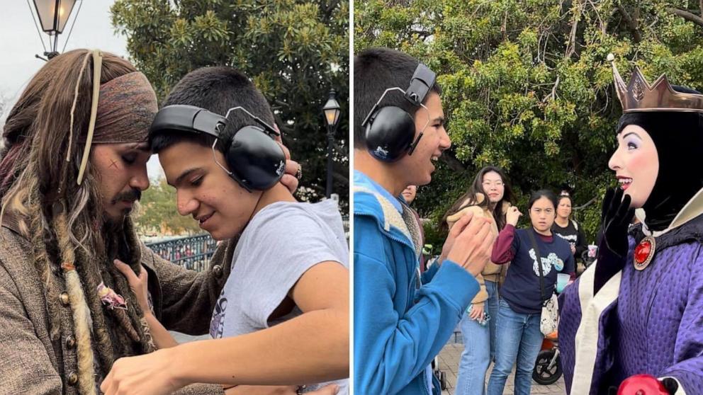 PHOTO: Thomas, the star behind the “Magic With Thomas” Instagram account, has gone viral with his visits with Disneyland cast members.