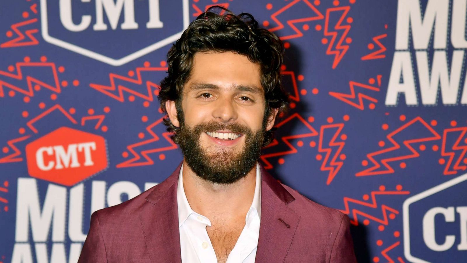 PHOTO: Thomas Rhett attends the 2019 CMT Music Awards at Bridgestone Arena, June 5, 2019, in Nashville, Tennessee.