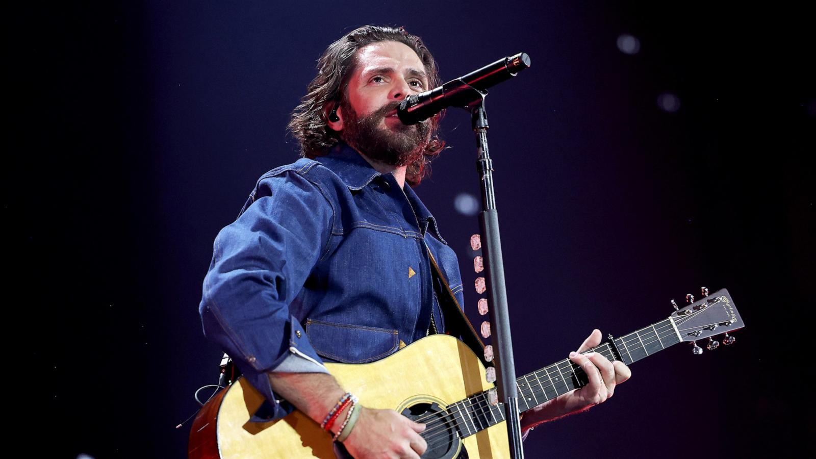 PHOTO: Thomas Rhett performs onstage during the 2024 iHeartRadio Music Festival at T-Mobile Arena on Sept. 20, 2024, in Las Vegas.