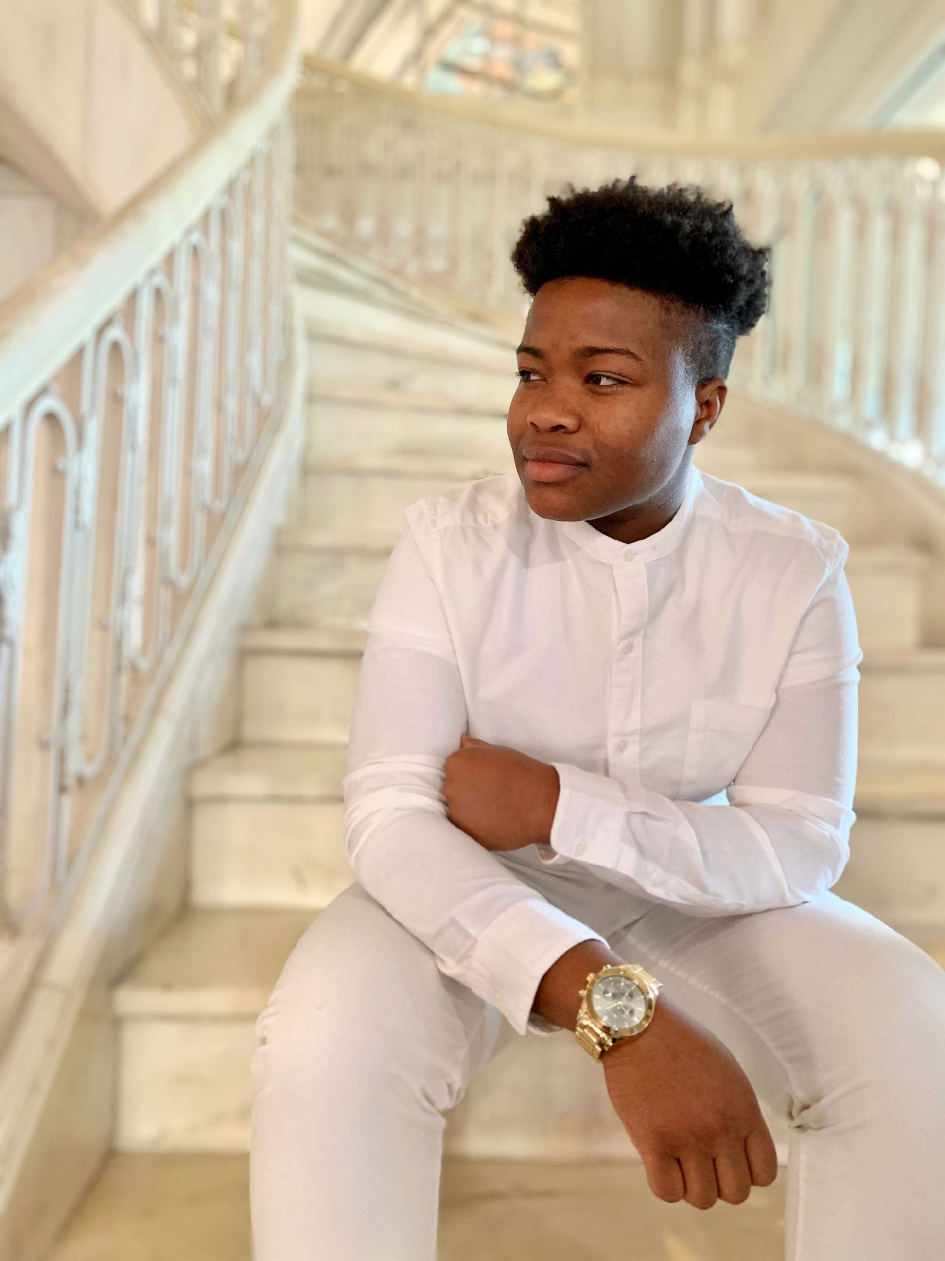 PHOTO: Tiana Barnwell, 21, is a senior at Spelman College in Atlanta and is sharing her story about overcoming adversity after spending her teenage years in New York foster care.