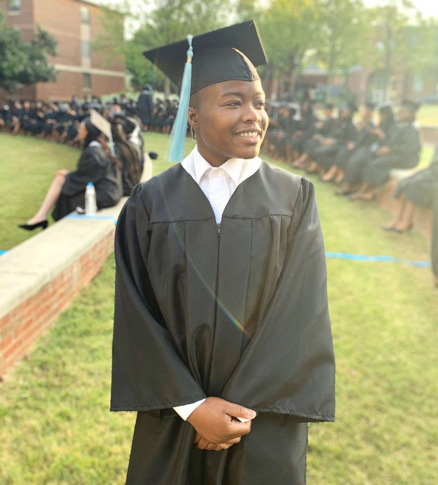 PHOTO: On May 19, Tiana Barnwell, 21, will graduated with a degree in political science from Spelman College in Atlanta.