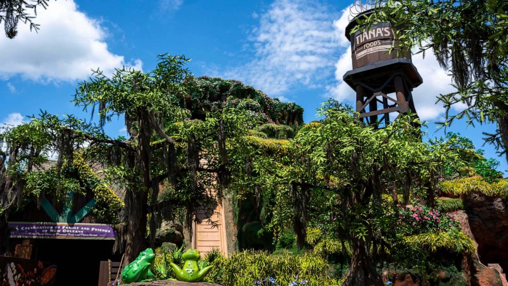 PHOTO: Disney’s new Tiana’s Bayou Adventure attraction is coming to Disney World’s Magic Kingdom Park in Florida and Disneyland’s Critter Country in California.