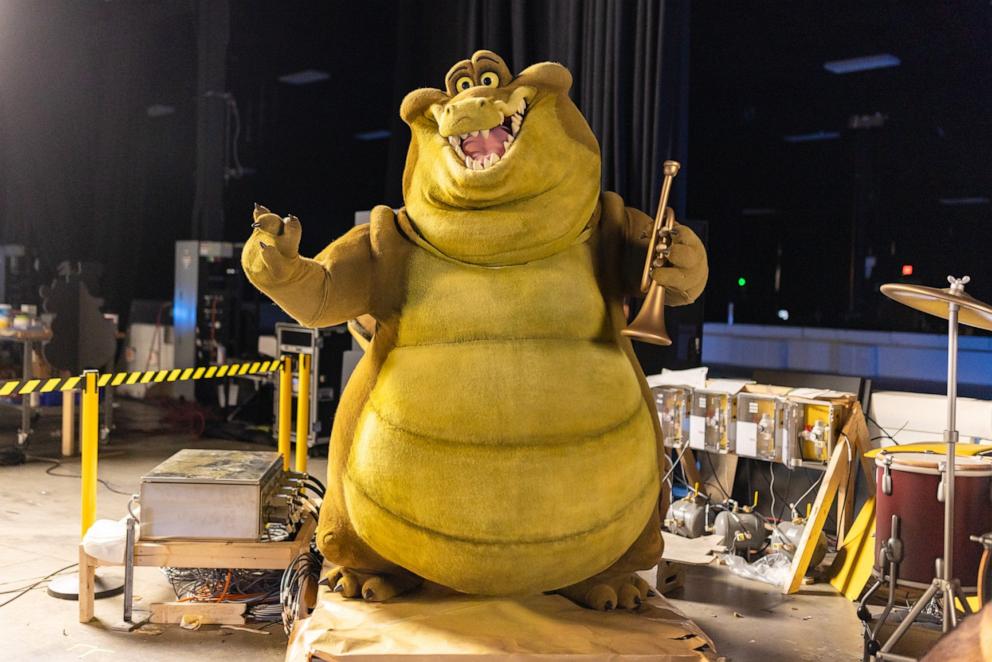 PHOTO: A first look at the audio-animatronic Louis, part of Tiana’s Bayou Adventure.