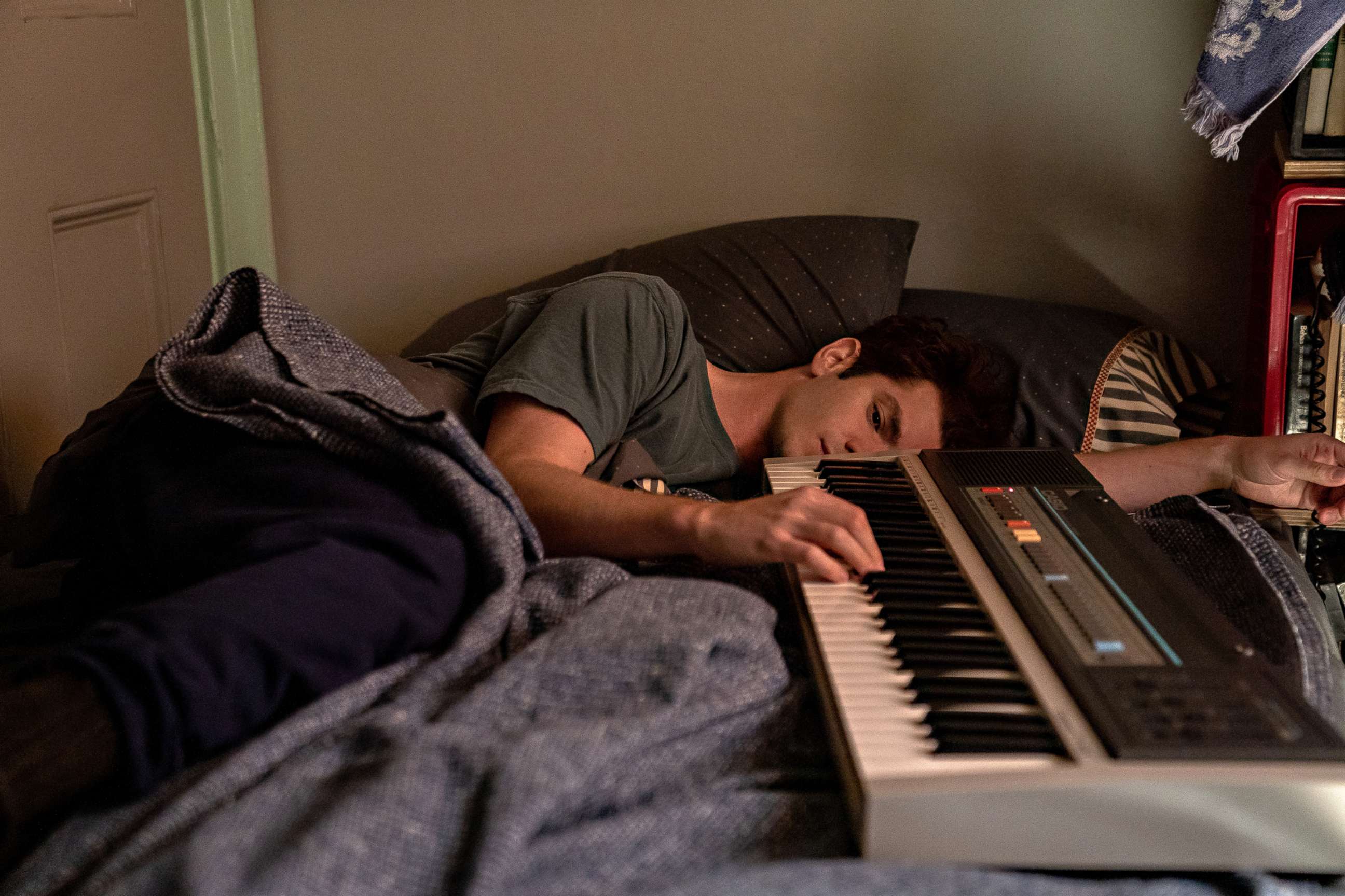 PHOTO: Andrew Garfield as Jonathan Larson in a scene from the film, &quot;tick, tick...BOOM!&quot;